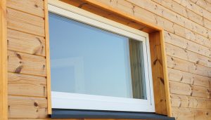 White uPVC tilt and turn window