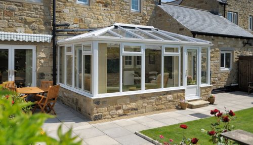 White uPVC Georgian Conservatory