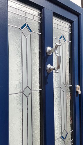Edwardian Period front door in Blue