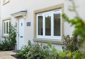 White Flush Sash