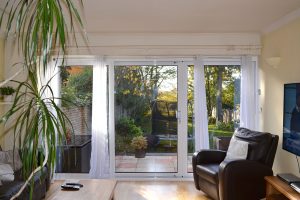 3 pane sliding door - internal view