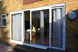 3 pane sliding door