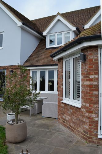 R7 Flush Sash Windows in White