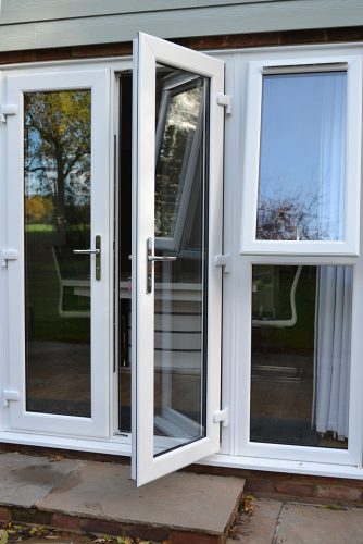 uPVC French Door White