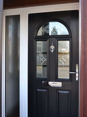 Conway 3 Black - Solidor composite door