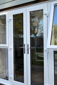 White French Doors with Side Units