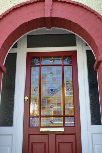 Ruby Red Door