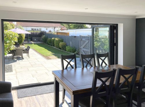 Anthracite Grey Bi-fold Door