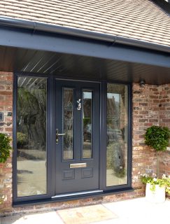 Grey Composite Door