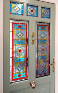 Georgian Styled Front Entrance Door