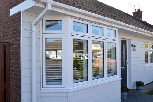 Flush Casement Window in White