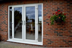 uPVC French Doors in Cream