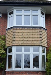 REHAU Rio Flush Sash Windows - Pearl Grey