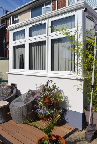 White Flush Window.