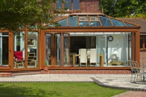 Aluminium conservatory