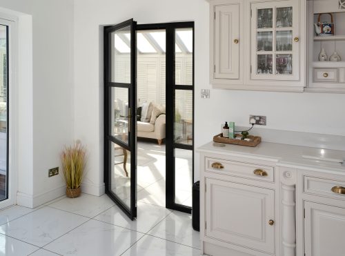 Aluminium Heritage Door with Bar detail